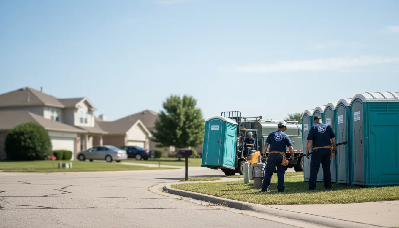 Porta Potty Rental in Oblong, IL near me